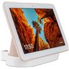 P3D-Lab Supporto da parete per Google Nest Hub 1st Gen, staffa da parete bianca Nest Hub - Made in UK