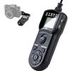 Kiwifotos Telecomando con timer di rilascio dell'otturatore adatto per Fujifilm Fuji X-M5 X100V X-H1 X-T4 X-T3 X-T2 X-T30 X-T20 X-Pro2 X-E5 X-E3 X-T100 X-A5 GFX100
