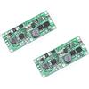 TECNOULAB 2pcs DC 5V-12V a 12V UPS Alimentazione ininterrotta 18650 Piastra di protezione della batteria