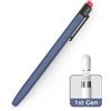 TRONWIN Custodia in silicone per Apple Pencil di 1° generazione, con clip, design classico, presa perfetta, custodia protettiva per Apple Pencil 1 case (blu mezzanotte)