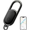 LUIRSAY Smart Tracker Tag portachiavi con app Find My (solo iOS), localizzatore GPS Bluetooth con allarme, impermeabile IP67, localizzatore di chiavi per borse, bagagli e animali domestici