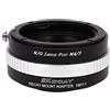 KECAY Anello Adattatore per Obiettivo di Nikon G DX AFS a Fotocamera Micro 4/3 M4/3 Micro Four Thirds Compatibile con Panasonic Lumix G3 G10 GX1 GH2 GF1 GF2 GF3 GF5 GH4 Olympus PEN E-M5 E-M10 N/G-M4/3