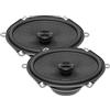 Hertz CX 570 - Coppia di altoparlanti coassiali ellittici a 2 vie da 5x7 per auto, 210W Peak, tweeter in neodimio con guida d'onda e cono in carta pressata ad alta rigidità