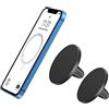 TechMatte 2 Pezzi Supporto per Presa D'aria per Auto, Progettato per iPhone 17/16/15/14/13/12 serie MagSafe, Supporto Magnetico per Auto, Compatibile con iPhone 17/16/15/14/13/12, Pro, Pro Max, Mini