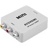 Rgbs AV a HDMI, RCA a HDMI, AV2HDMI convertitore CVBS AV composito a HDMI audio video 1080p di sostegno PAL/NTSC formato per PS2, PS3, set-top box TV, STB, VHS, camera, DVD