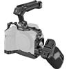 SMALLRIG Kit gabbia a sgancio rapido HawkLock per Sony Alpha 7R V / A7 IV / A7S III, con maniglia superiore/laterale/morsetto per cavo HDMI - 5599