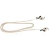 kwmobile Laccetto Portauricolari Compatibile con Samsung Galaxy Buds 3 PRO - Cordino Porta-Cuffie in-Ear - Laccio Blocca-cuffiette Beige