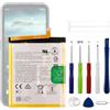 Swark Batteria sostitutiva 4630 mAh LPN387450, compatibile con Nokia XR20 5G TA-1362, con kit di attrezzi di riparazione aggiornato