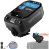 NEEWER QZ-F Trigger Flash Wireless TTL 2.4G Compatibile con Fujifilm Fuji X100VI X100V XT30 II XT5 XT50 Fotocamera, Trasmettitore Flash Touchscreen, HSS 1/8000s, Batteria da 1000mAh/Interruttore TCM