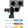 MMOBIEL Sostituzione della fotocamera posteriore principale compatibile con iPhone 12 Pro 2020 12 MP / 12 MP / 12 MP - Cacciaviti inclusi