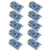 Hailege 10pcs ype-C USB 5V 1A 18650 Modulo caricabatteria al litio Scheda di ricarica con doppie funzioni di protezione