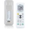 CLVIZCXOM All-in-1 Telecomando universale di ricambio compatibile con LG Gree Midea Toshiba Haier Daikin Hitachi Sharp Panasonic Samsung Sanyo Hisense Fujitsu Whirlpool e oltre 1000 marche