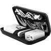ACOCOBUY Custodia per Power Bank Custodia per Disco Rigido Custodia per il Trasporto Antiurto Borsa per Organizer per Cavi da Viaggio Borsa Rigida in EVA Portatile Borsa per Organizer Fibra Nero