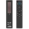 Quevati BN59-01385A Telecomando di ricambio per Samsung, telecomando vocale solare universale per Smart TV Samsung con 4 pulsanti di scelta rapida, compatibile con TV serie The Frame Neo QLED, Crystal UHD