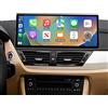 Ninetom Autoradio con touchscreen da 12,3 pollici con Carplay wireless e Android Auto per BMW X1 Serie E84 2009-2015 senza schermo OEM, supporta Mirrorlink, musica, navigazione