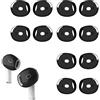 Gvrxec 6 paia di tappi auricolari di ricambio per Airpods 4, custodia compatibile con Airpods 4, tappi per le orecchie in silicone, si adattano alla custodia di ricarica, cuscinetti antiscivolo per cuffie,