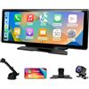 Mavista Display per auto da 10,26 pollici, display per auto Android