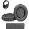 ACCOUTA Cuscinetti + archetto di ricambio per cuffie Sennheiser HD280S HD 280 Silver HMD 280/281, cuscinetti auricolari in pelle proteica più morbida e memory foam