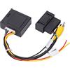Akozon convertitore Rgb ad av per Fotocamera di Backup, adattatore Video 12V | Compatibile con Decoder, Cavo incluso, 5W, Ideale Sistemi Retromarcia auto
