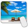 AOKSUNOVA Tappetino per mouse piccolo, con motivo mouse, 240 x 200 mm, colore: blu