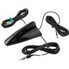 Vecys DAB DAB+ FM/AM GPS Antenna Auto Pinna di Squalo Antenna Autoradio Amplificatore di Segnale Da SMB Femmina a SMA Maschio a DIN Maschio Auto 5m Cavo RG174