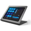 Tabdoq Supporto per iPad con protezione antifurto | Supporto da tavolo in metallo per business, casse, POS e retail | Compatibile con iPad Air 13 (2024) e Pro 12,9 (3ª-6ª gen), nero