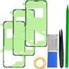 iStable Adesivo Cover Posteriore Compatibile con Samsung Galaxy S25 Nastro di Ricambio Pre-Tagliato per Sportello Batteria, Kit Colla Biadesiva SM-S931B/DS (Confezione da 3)