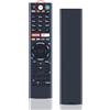 CLVIZCXOM Telecomando controllato vocale, compatibile con Sony Bravia 4K UHD LED LCD HD Smart TV (RMF-TX300E, RMF-TX200E, RMF-TX200A)