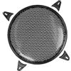 A ABSOPRO Griglie Protezione Per Subwoofer Auto 10 Nero 1 Pezzo | Metallo E Gomma, Per Altoparlanti E Casse, 4 Fermagli, Resistente All'Usura, Durevole, Copertura Da Urti E Strappi