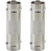 Hoite Adattatore BNC da 2 pezzi, 50 Ohm, SDI maschio-femmina, accoppiatore femmina-maschio per videocamere HD 3G 4K 8K SDI, sistemi di sicurezza CCTV e sorveglianza.