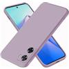 EASSGU Custodia per OPPO A57 (4G) / OPPO A57s (6.56 Inches), Cover Morbida in Silicone TPU - Erba Viola
