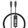 ChargerLAB Power-Z AK001 - Cavo di prova di ricarica USB PD multifunzione, 240 W, con display a colori, compatibile con dispositivi USB-C (1,5 m)