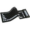 Bewinner Tastiera in Silicone Pieghevole a 103 Tasti, Flessibile Soft Touch Portatile, Avvolgibile con Ricevitore USB, Impermeabile