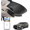 MANGOAL 4K UHD 2160P Dash Cam Auto, Aspetto OEM Dashcam, Personalizzata per Volvo S60 V60 T5 T6 T8 B5 2019 2020 2021 2022 (Modello A), Registrazione in loop, Sensore G, WiFi & App, Scheda da 64 GB