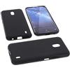 foto-kontor Custodia Compatibile con cellulari Nokia 2.2 Cover in Gomma TPU di Colore Nero