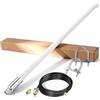 Bingfu Antenna LoRa 868 MHz Esterna N/RP-SMA/SMA Maschio 5.8 dBi Cavo 3 m | Fibra di Vetro Impermeabile, per Hotspot Helium, Gateway LoRaWAN, Miner Bobcat 300 RAK V2 Sensecap M1 Nebra MNTD SyncroBit