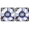 Noiseblocker BlackSilentFan XS-2 (2pcs) - 50x50x10mm - 3Pin - 8/12V - 3000U/min - 21dbA - 12.0m3/h