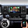 DYNAVIN Android Autoradio Navigatore per VW T6 Transporter, 9 pollici OEM Radio con Wireless CarPlay e Android Auto | Head-up Display | Dab+ Radio: D9-T6 Premium Flex