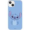 LA CASA DE LAS CARCASAS Custodia ufficiale Lilo & Stitch per iPhone 14, blu per proteggere il tuo cellulare, custodia flessibile in silicone per iPhone con licenza ufficiale Disney