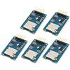 DollaTek Modulo Lettore 5PCS Micro SD TF interfaccia SPI con conversione Livello Chip