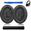 SMCEHEYA Cuscinetto per cuffie Bose QuietComfort 35 & 35 II Auricolare Cuscinetti auricolari in pelle proteina morbida schiuma acustica con cuscino fascio testa leva per Bose QC2/QC15/QC25/QC45/AE2/AE2i/AE2w