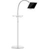 Thingy Club ThingyClub - Supporto per tablet da 3 a 11, con regolazione in altezza, compatibile con iPad Pro 9,7/10,5, iPad Air, iPad Mini, iPhone (argento)
