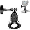 PULUZ 360 Degree Rotation Aluminum Bicycle Bike Handlebar Adapter Mount with Screw for GoPro HERO 6/5 / 4/3+ / 3/2/ 1 Session 5/4, Xiaoyi Sport Camera