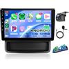 Rimoody 8 Core 6G+128G Android Autoradio pour Renault Trafic Opel Vivaro Nissan Primastar 2010-2014 Wireless Carplay Android Auto GPS Navi WiFi Panorama a 360° 9 Pollici Autoradio con Bluetooth FM/RDS/DSP/SWC