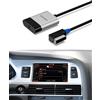 CHOOCL Adattatore Bluetooth per auto per Audi (2010-2019) con interfaccia AMI, Mercedes e Volkswagen con connettore MDI, ricevitore Bluetooth con audio HD per sistema MMI 3G (Audi Symphony, Audi Concert)