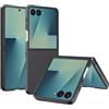 WFTE Cover per Samsung Galaxy Z Flip 7 Telefono Premium PC Sottile Elegante Custodia Protettiva Phone Case per Samsung Z Flip 7 5G [Ultra Sottile]- Blu (Samsung Galaxy Z Flip 7-Nero)