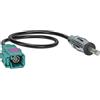 tomzz Audio 1500-029 Adattatore d'antenna Fakra (F) accoppiamento alla spina DIN (M) 150 OHM