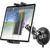 Dosvsi Supporto Tablet Pilota, Universale Ventosa Forte - Supporto Tablet Parabrezza Aereo, Rotazione a 360° Porta per iPad Mini 7 6 5 4, iPad Pro 12.9 11 Air, Galaxy Tab, Tab M10 M11, iPhone, 4~13