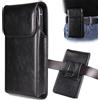 INGIDO Custodia a fondina per Galaxy S25 Ultra S24 Ultra S23 Ultra 5G Note 20 Ultra 5G Note 10+ Plus 5G, custodia in pelle di alta qualità con clip da cintura per telefono fondina custodia da cintura