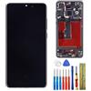 E-YIIVIIL Display OLED compatibile con Huawei P30 ELE-L29 ELE-L09 ELE-L04 6.1 pollici LCD Touch Screen Display Assembly with Tools + cornice